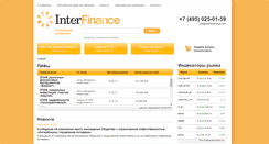 Desktop Screenshot of interfinanceua.com